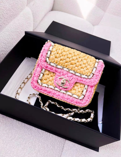 Chanel Mini Flap Red Shoulder Bag