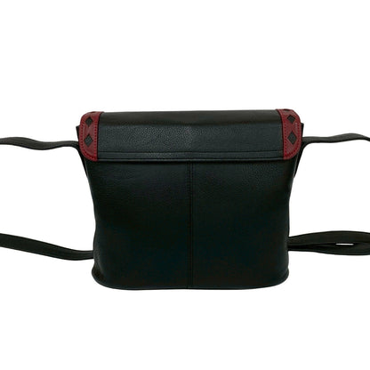 Saint Laurent Leather Red Shoulder Bag Style 23