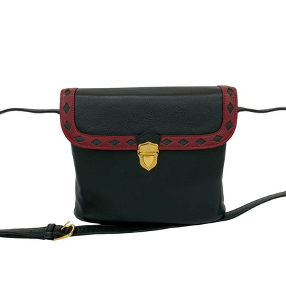 Saint Laurent Leather Red Shoulder Bag Style 23