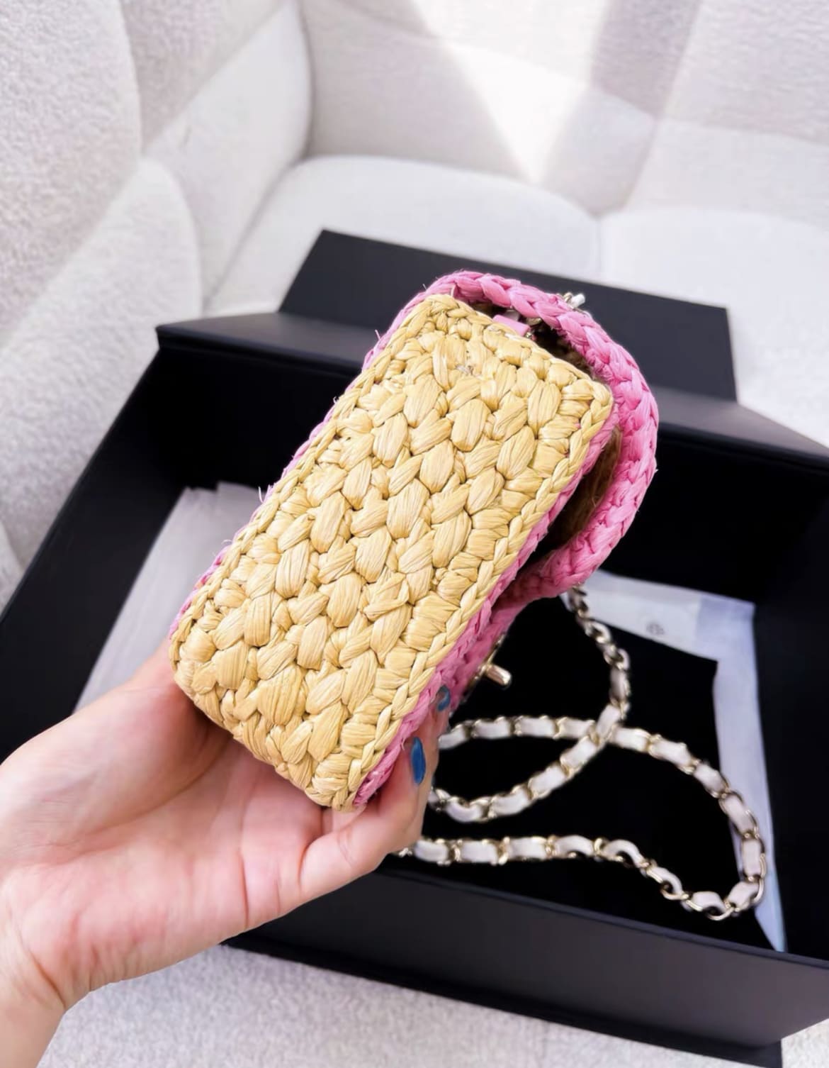 Chanel Mini Flap Red Shoulder Bag