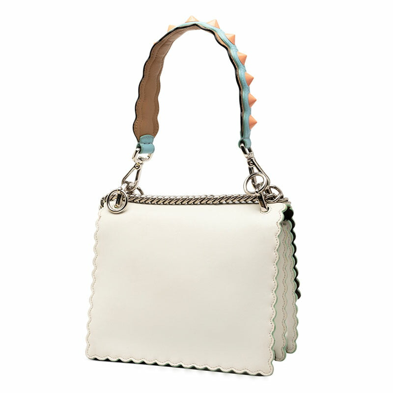 Fendi Mini Kan I Leather 2Way Bag