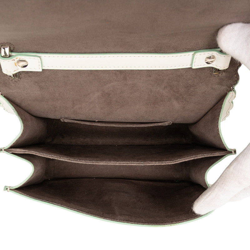Fendi Mini Kan I Leather 2Way Bag