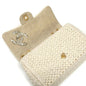 Chanel Cruise 2018 Raffia Crochet Medium Flap Bag