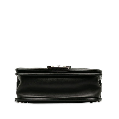 Chanel Boy Chanel Tweed Leather Shoulder Bag