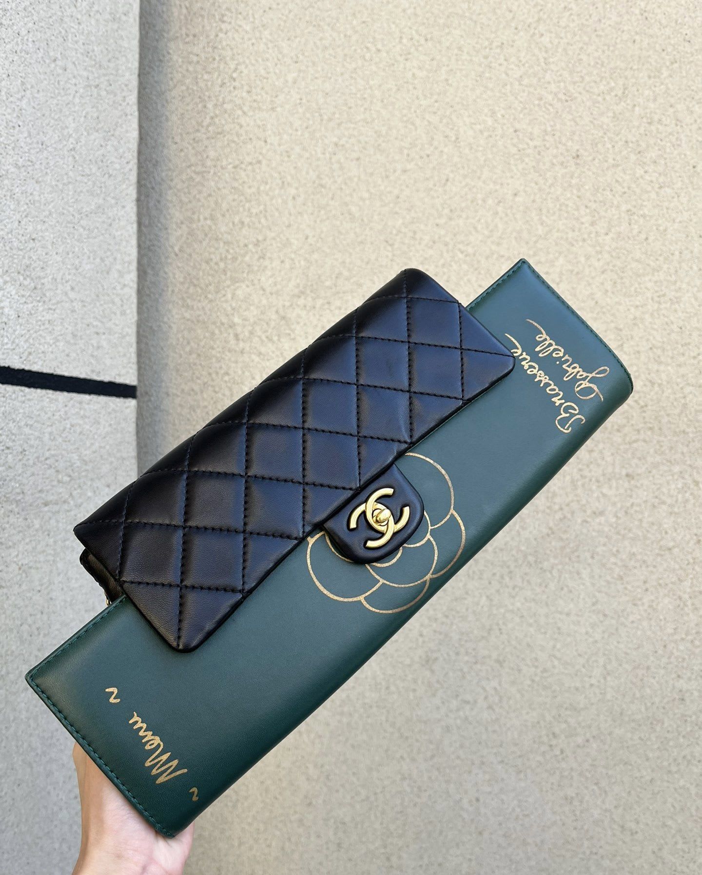 Chanel Limited Camellia Menu Bag
