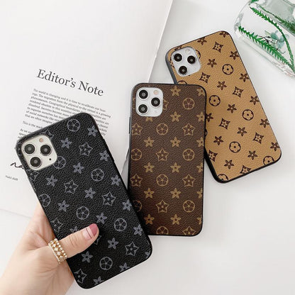 Simple retro letter phone case for iPhone