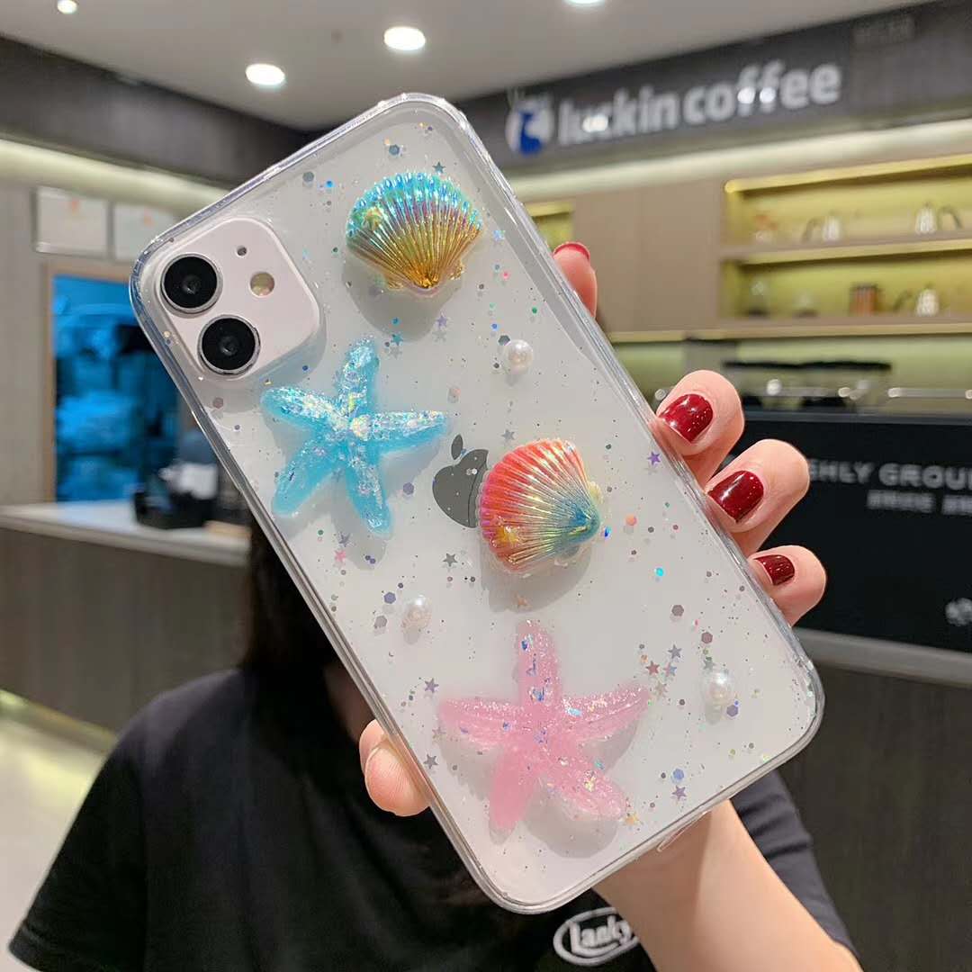 Epoxy Shell Phone Case