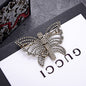 Butterfly pattern brooch