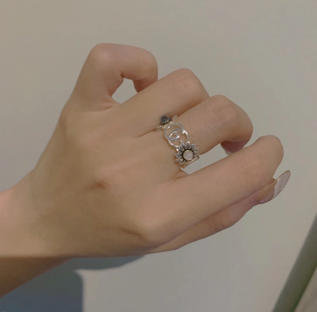 Crystal ring
