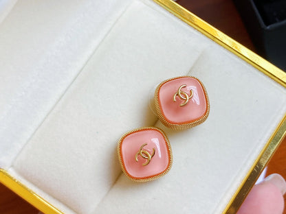 Pink Earrings