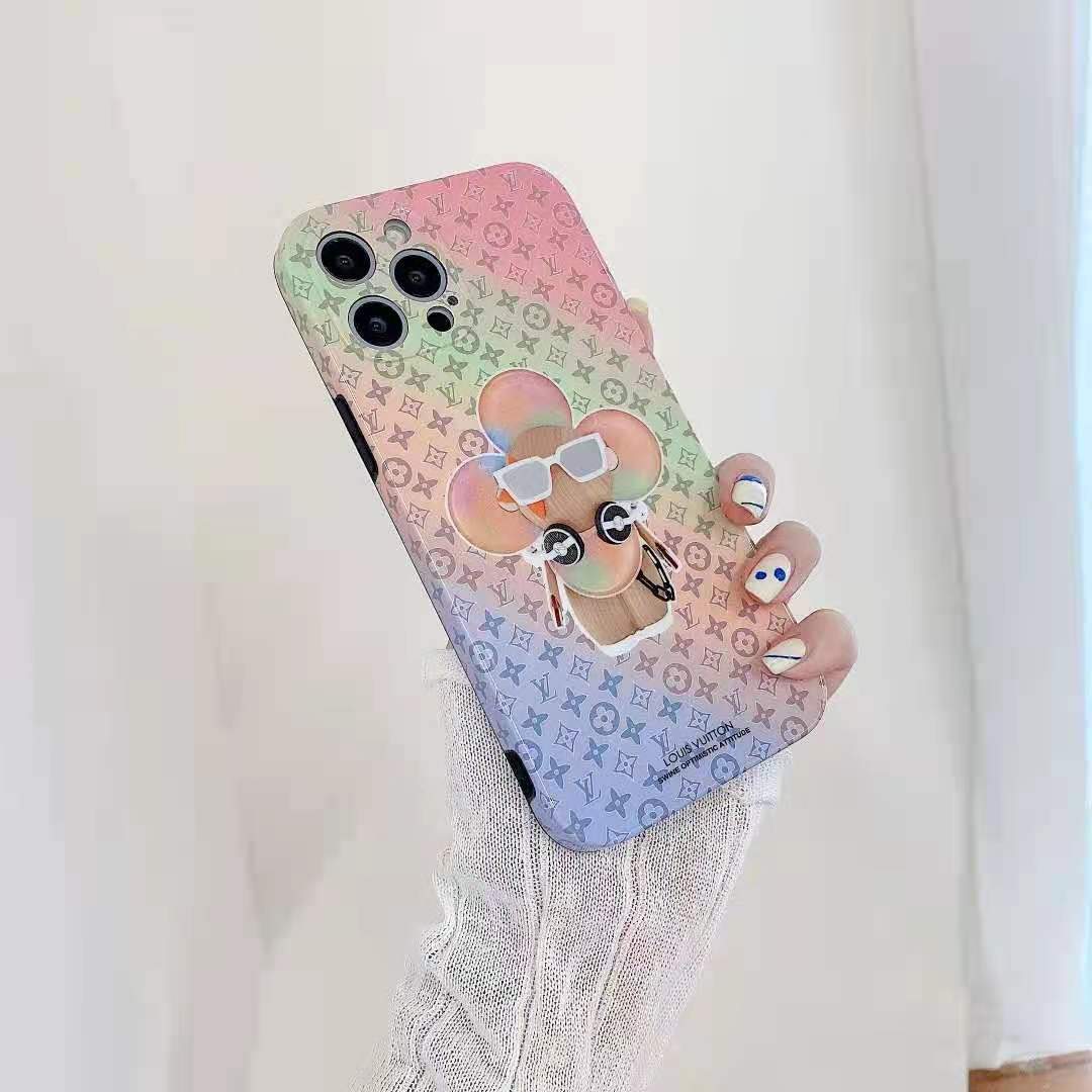 Luxury Sunflower Letter Phone Case For iphone