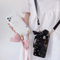 Love heart Bow Gold leaf Phone Case