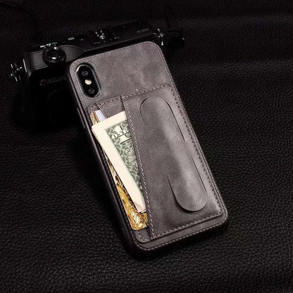Ultra-thin Leather Phone Case - LVCASE