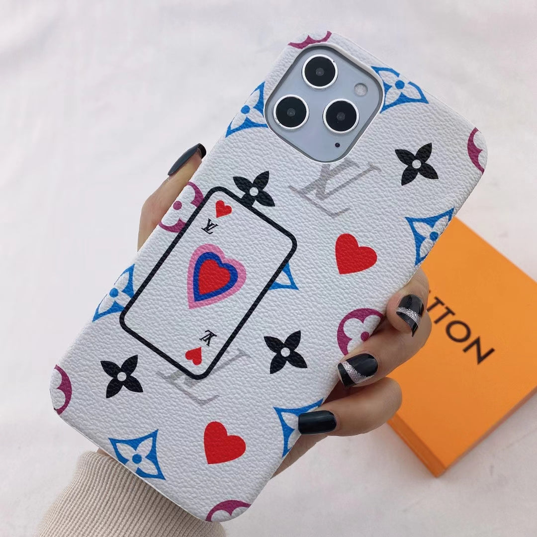 Fashion color letter phone case