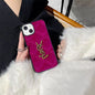 Autumn and Winter Golden Velvet  phone case for iPhone