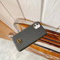 Fashion woven leather phone case