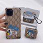 Animated Donald Duck phone case and Airpods case
