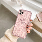 Fashion pink leopard print phone case