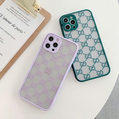Simplicity frosted letter phone  case