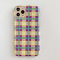 Net Red Lattice Phone Case