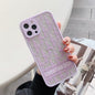 Luxury Frosted letter phone  case