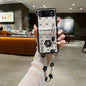 Luxury Flower chain phone case For Samsung Z flip