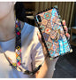 Retro Blu-ray bracket lanyard phone case