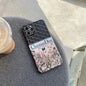 Stitching pattern soft phone case