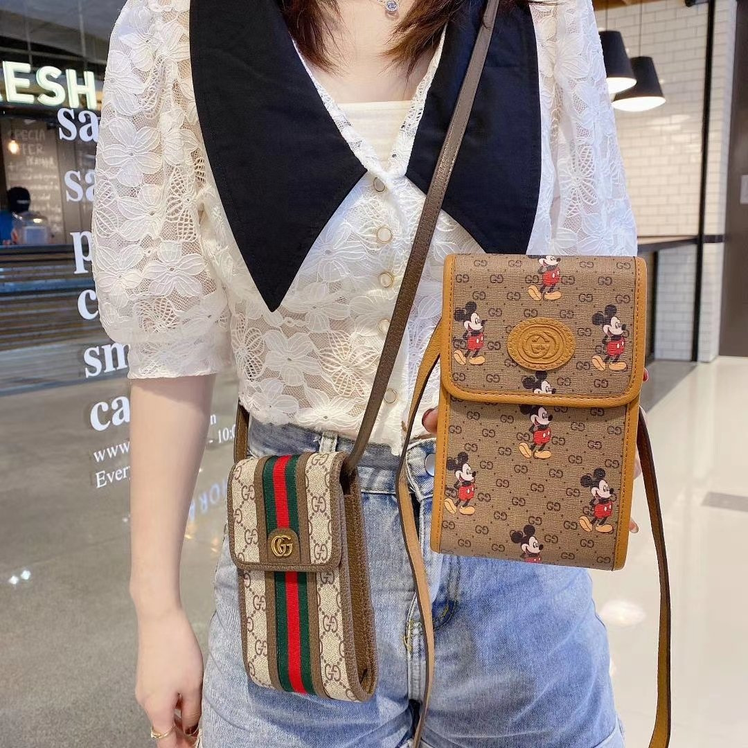 Fashion Leather  mobile phone bag - LVCASE