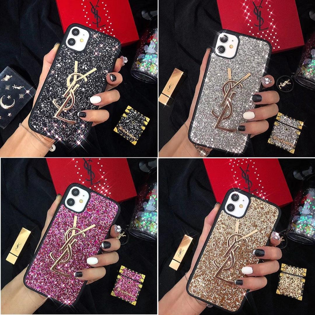 Luxurious Shiny phone case and Airpods case