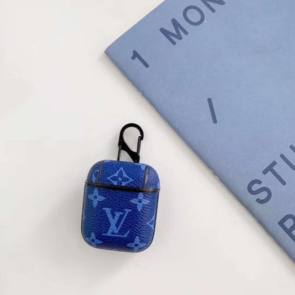 Fashion gradient leather Airpods case