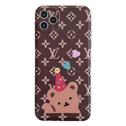 Cartoon letter phone case