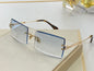 6 COLORS CONJOINED LENS RIMLESS SUNGLASSES