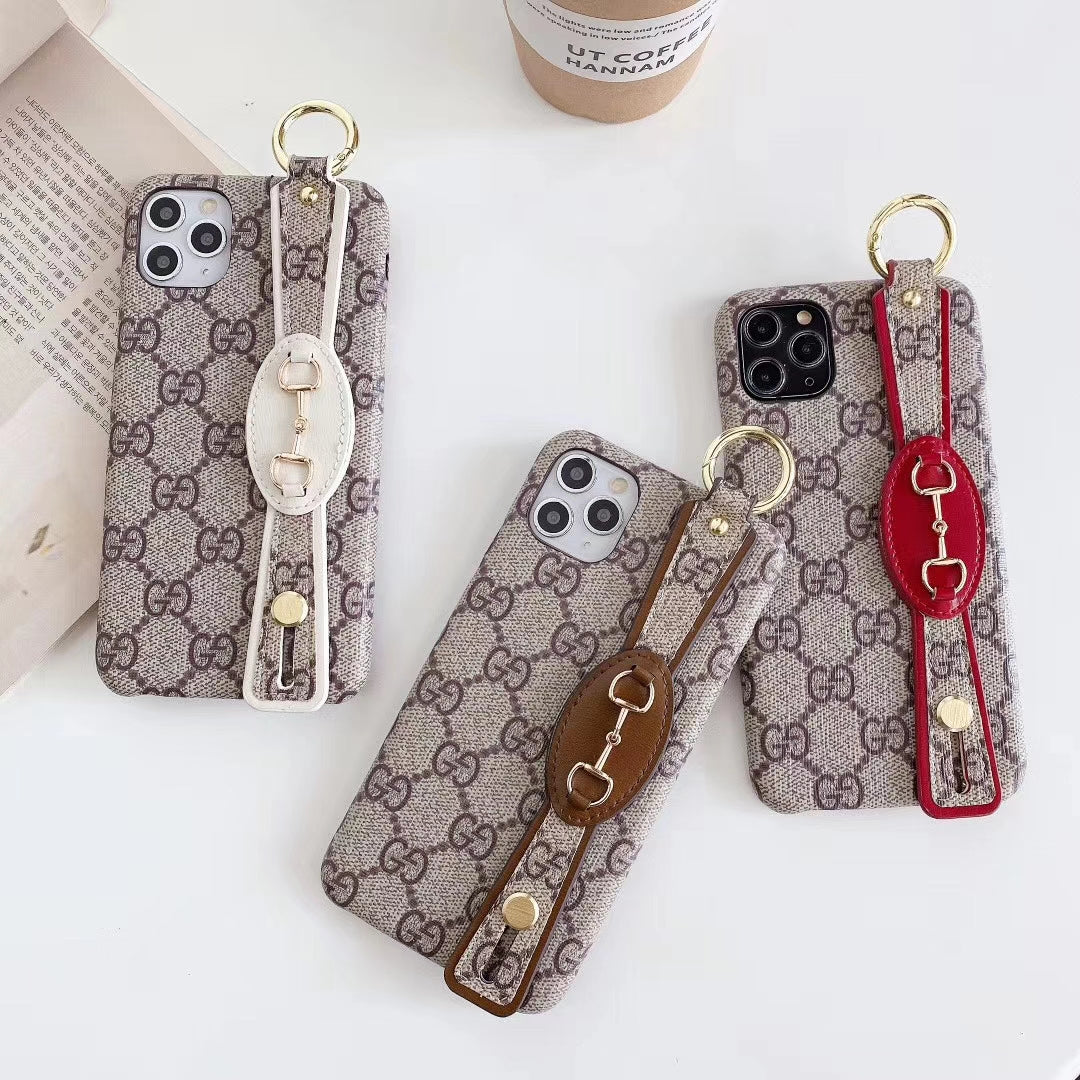 Wristband bracket phone case