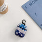 Fashion gradient leather Airpods case