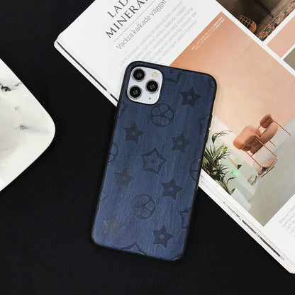 Leather frosted mobile phone case