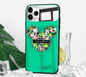 Rhinestones Lanyard Lightweight Edging Phone Case - LVCASE