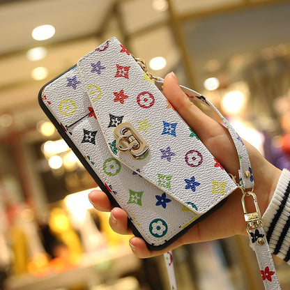 Card Women's Cross-back Wrist Phone Case - LVCASE