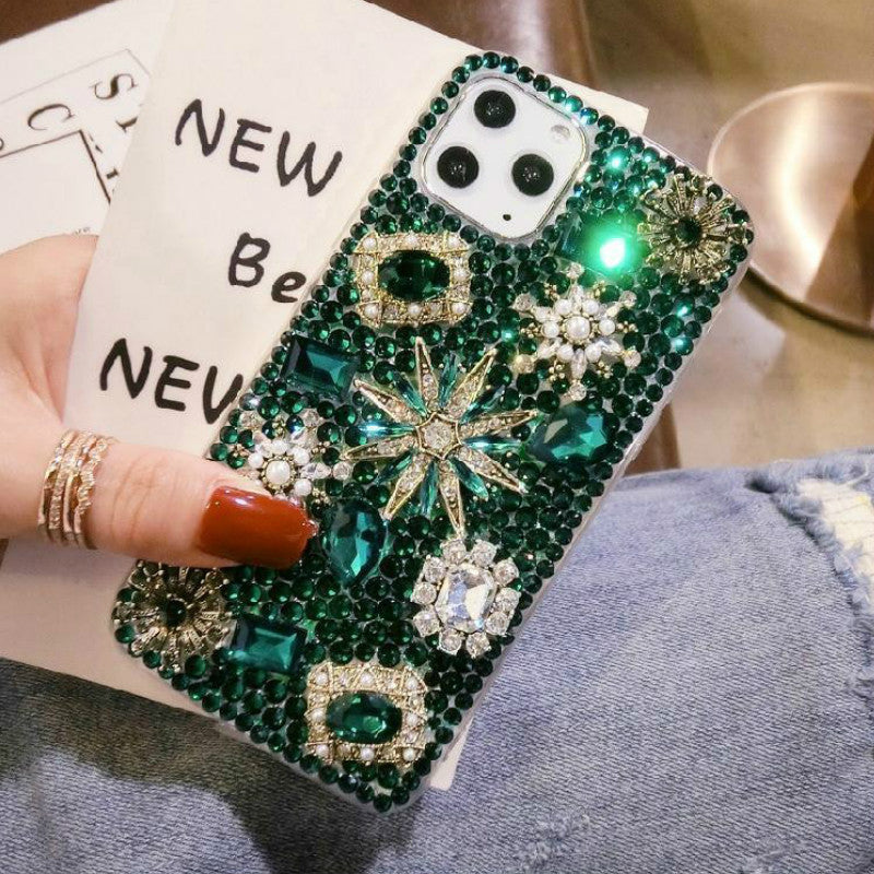 Luxury full diamond phone case for iphone
