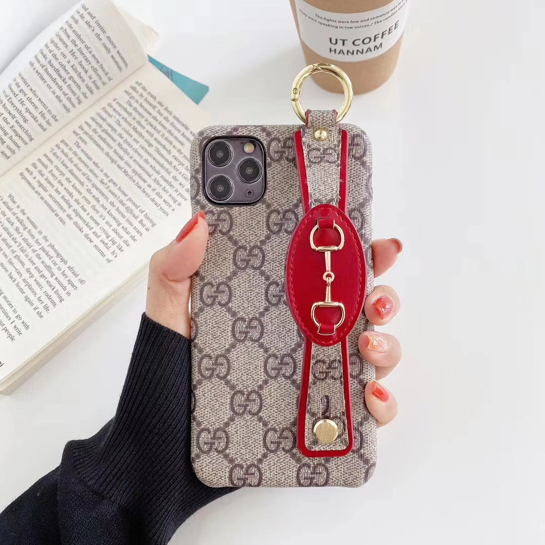 Wristband bracket phone case
