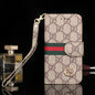 Retro flower wallet leather phone case