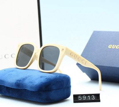 5 COLORS LETTER DECORATION OUTDOOR POLARIZED SUNGLASSES
