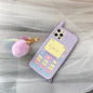 Mobile phone graphic silicone phone case