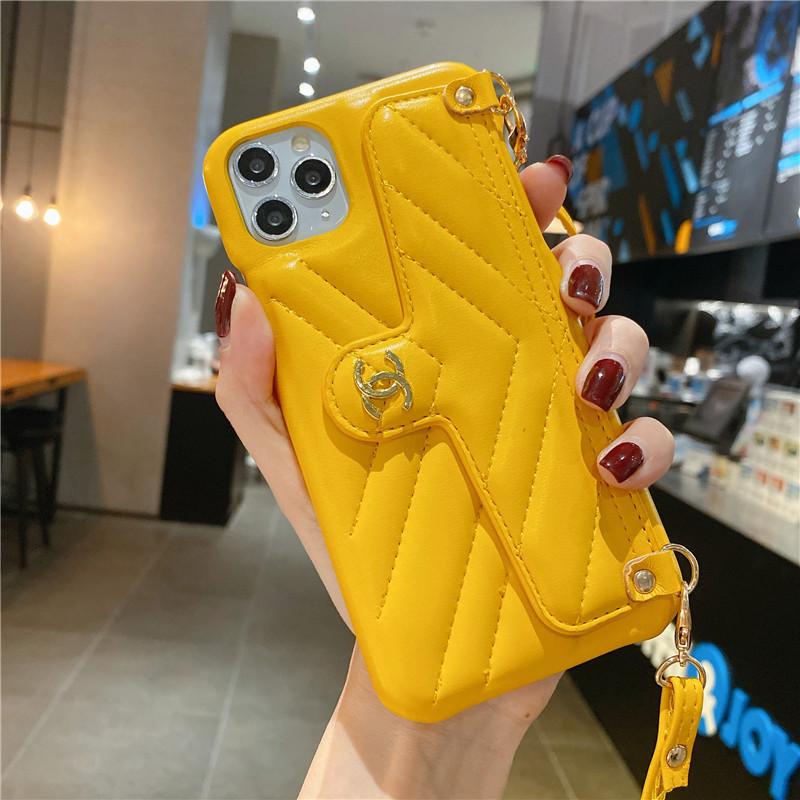 Luxurious Leather Card bag phone Case - LVCASE