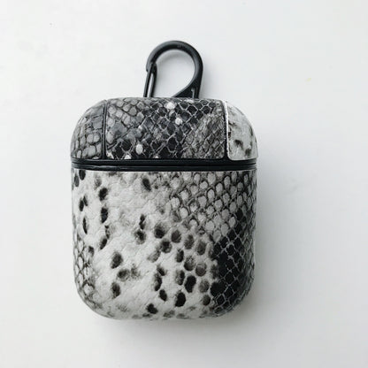 Snake skin pattern airpods case