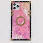 Pink square phone case for iphone