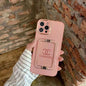 Fashion wrist integrated stand phone case for iPhone