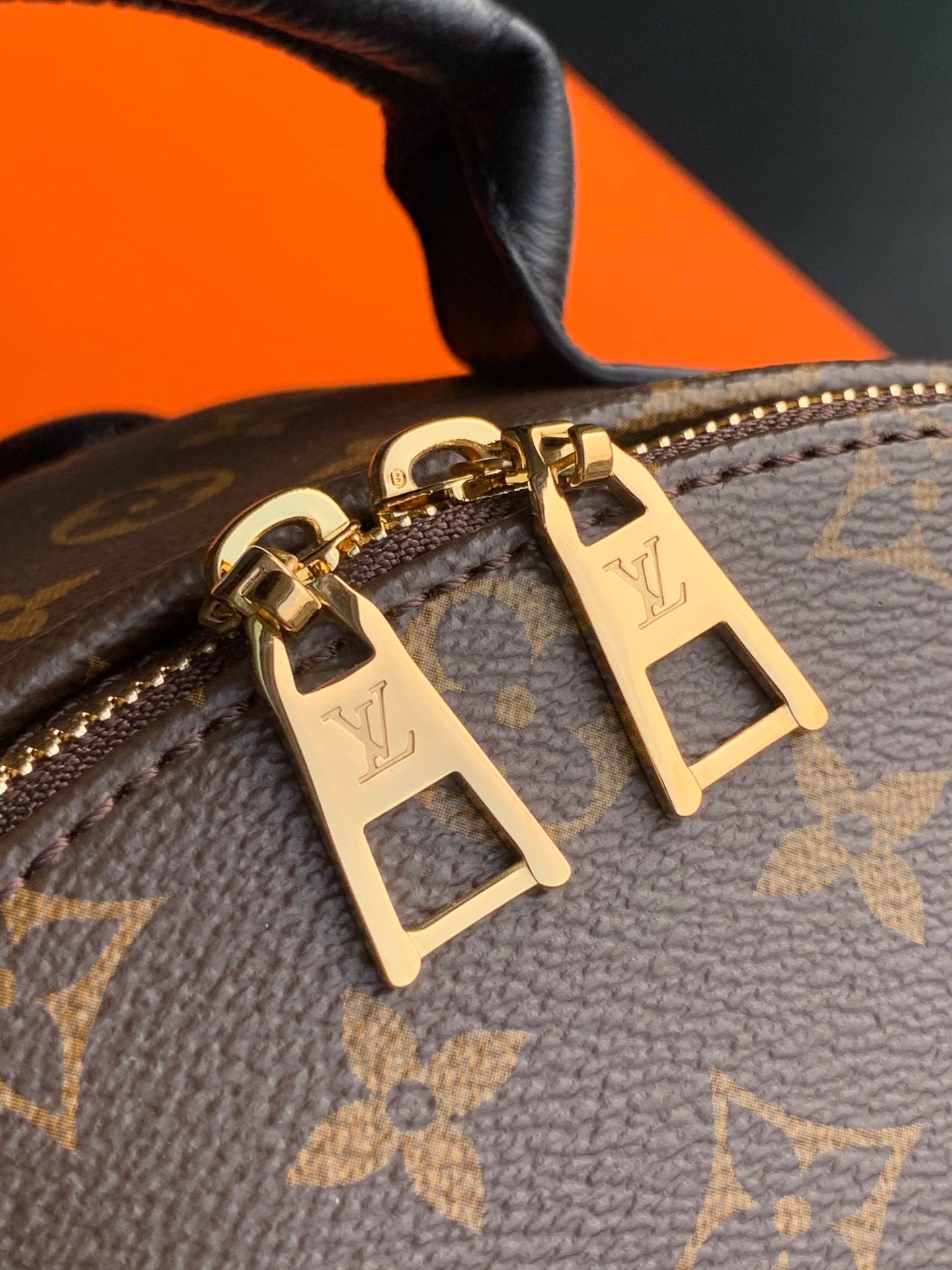 L V Monogram Backpack (Double Choc) [ 28 x 33 x 16cm ]