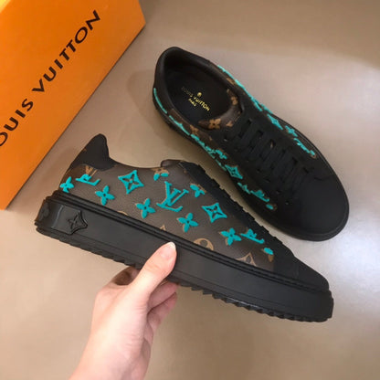 L V - Neeon Sneakers (Green) (Mens & Womens)