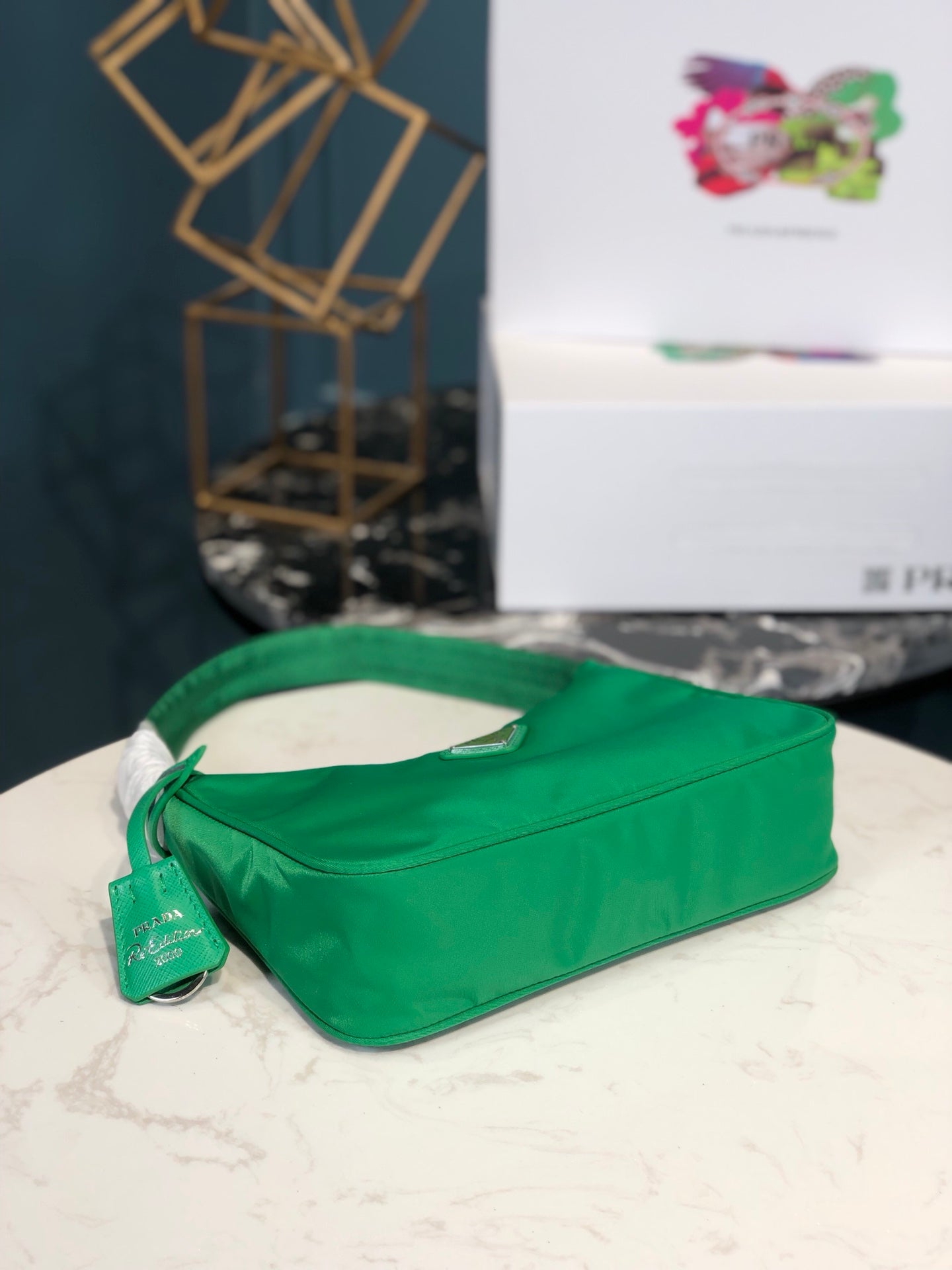 P r a d a green